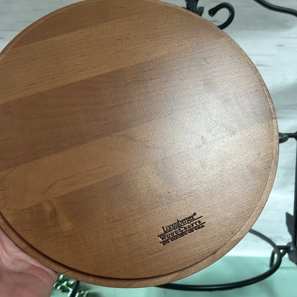 Longaberger Wrought Iron 2 Pie Display Woodcraft
Shelf Insert - Picture 6 of 8